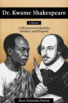 A picture of Dr. Kwame Nkrumah and William Shakespeare
